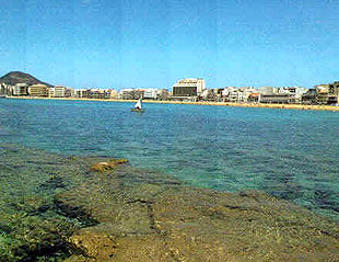 Barrera sumergida Gran Canaria